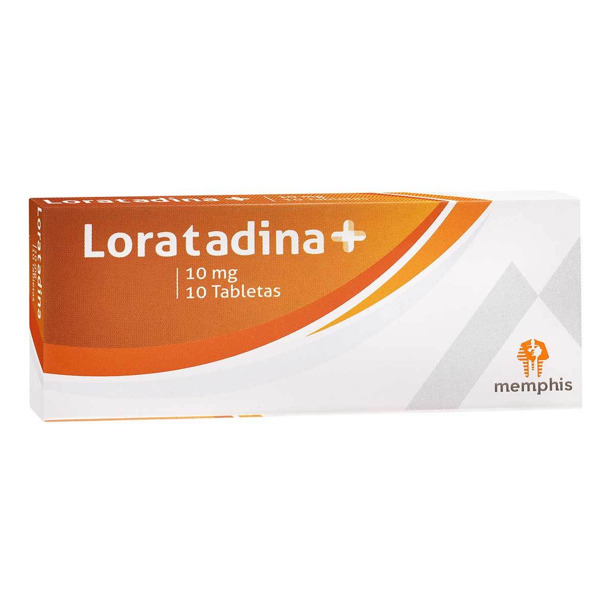 Loratadina 10 Mg Memphis Caja X 10 Tabletas.
