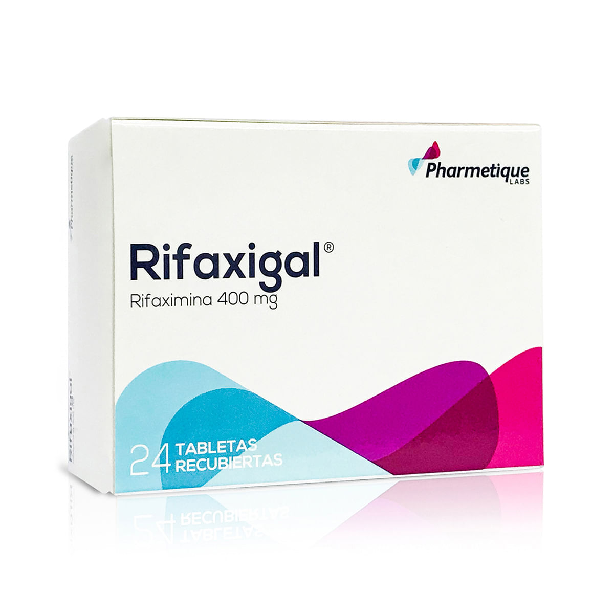 Rifaxigal 400 Mg Pharmetique Caja X 24 Tabletas Recubiertas.