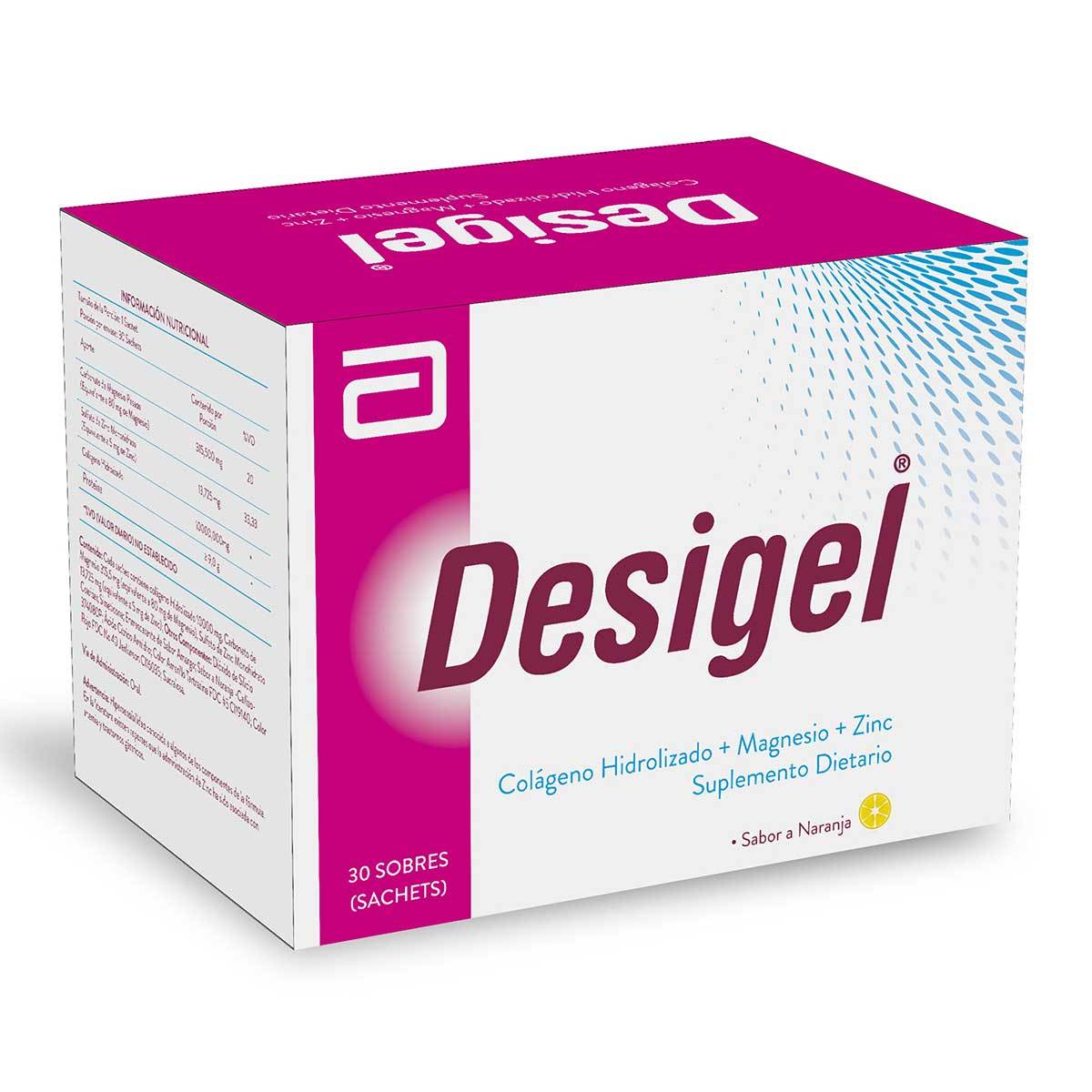 Suplemento Dietario Desigel Abbott Naranja Caja X 30 Sobres.