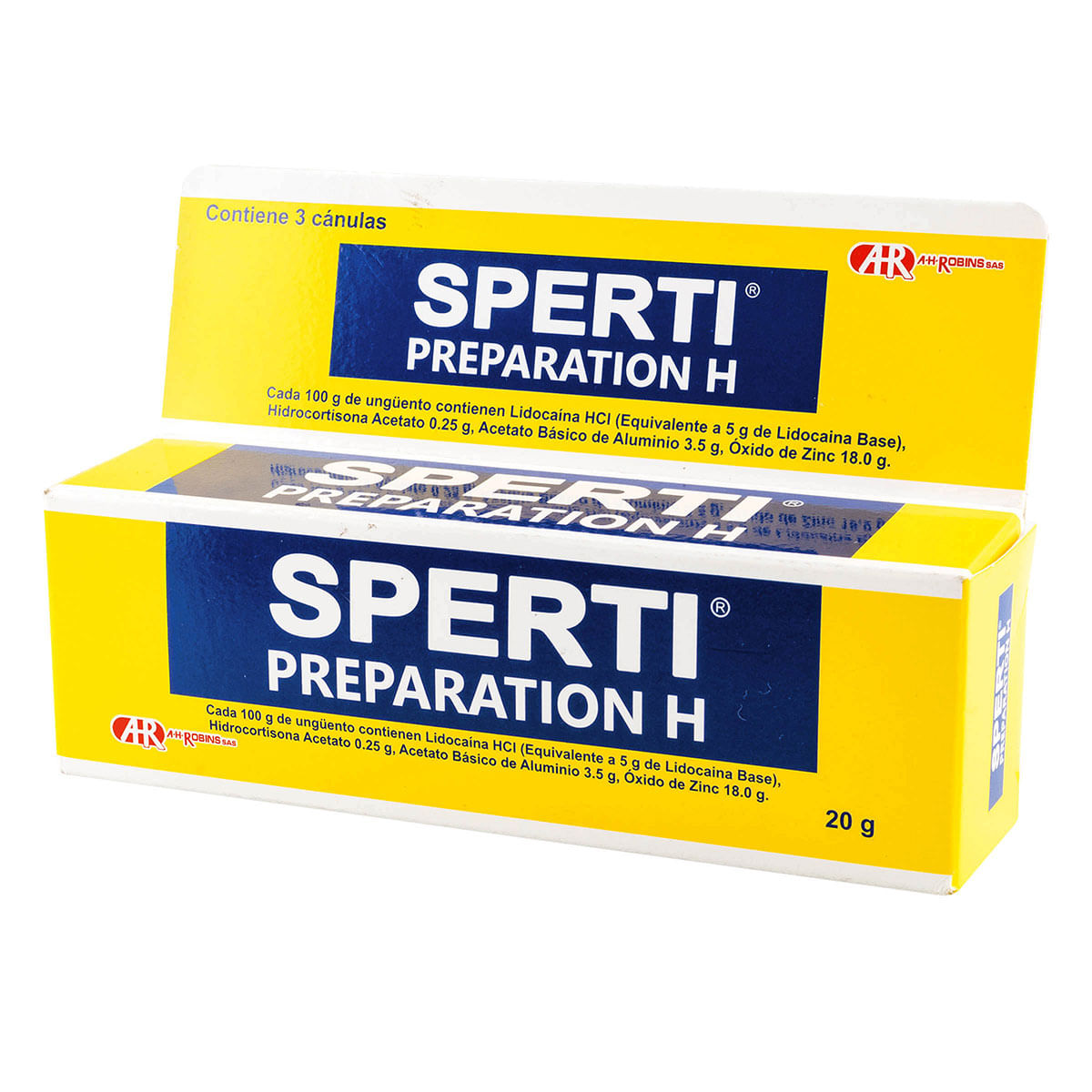 Ungüento Sperti Preparation H Ah Robins Tubo X 20 G.