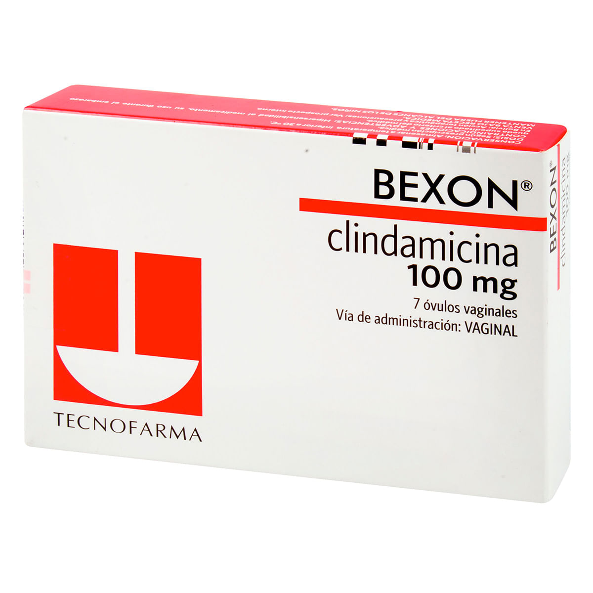 Óvulos Vaginales Bexon 100 Mg Tecnofarma Caja X 7 Uds.
