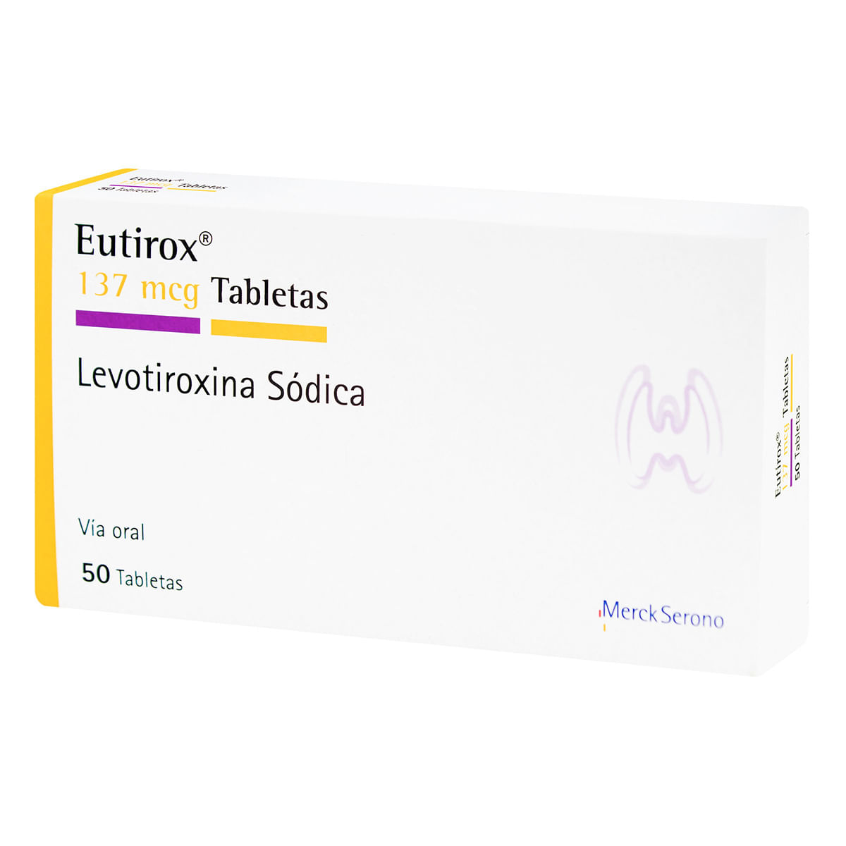 Eutirox 137 Mcg Merck Caja X 50 Tabletas.