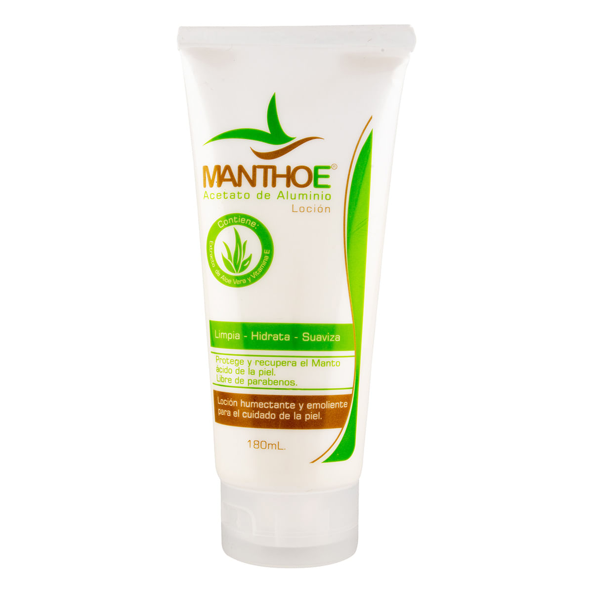 Loción Manthoe Acetato De Aluminio Tubo X 180 Ml.