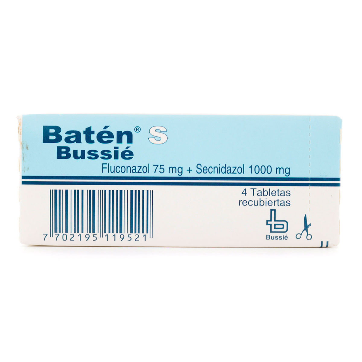 Batén S 75 Mg Bussié Caja X 4 Tabletas Recubiertas.