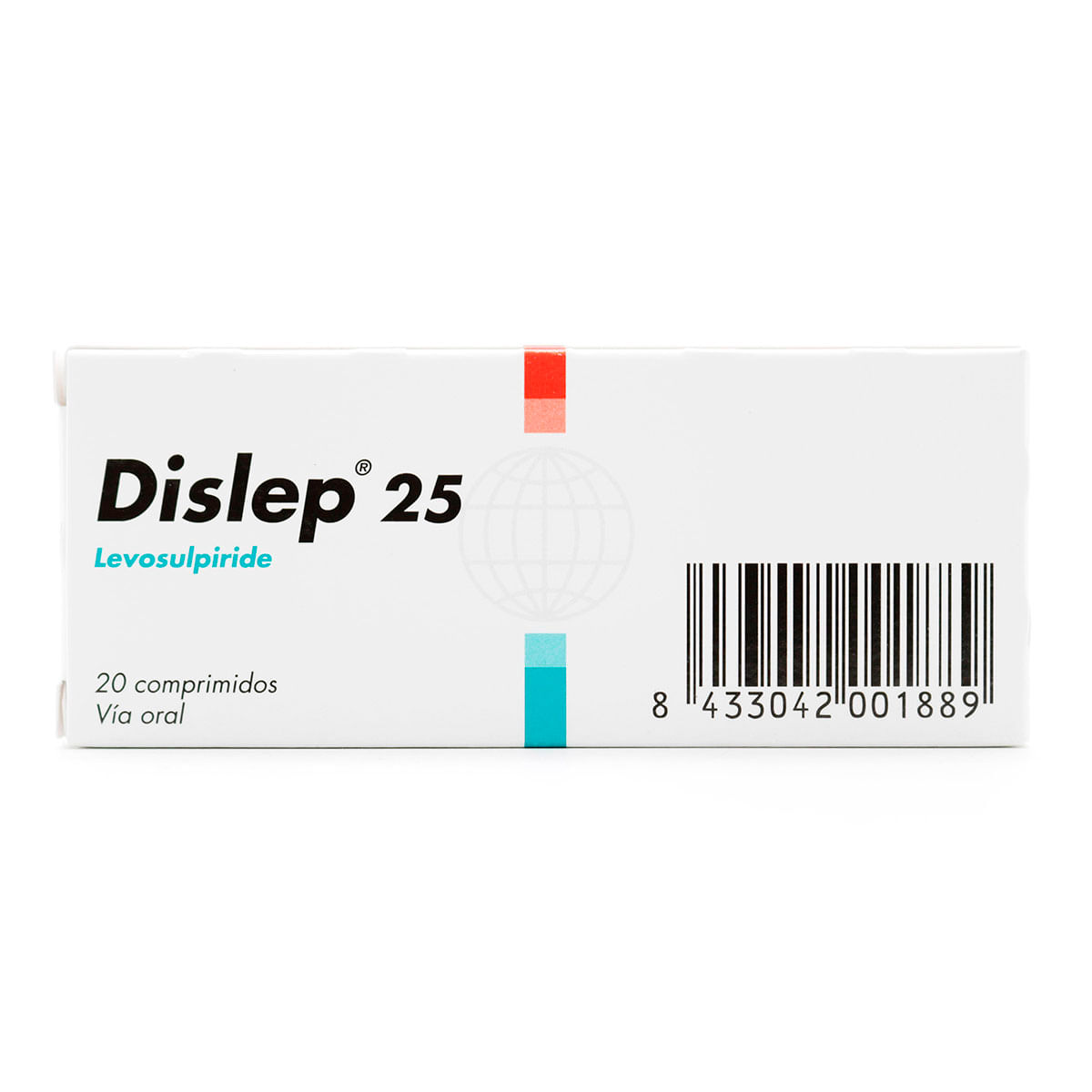 Dislep 25 Mg Caja Biotoscana X 20 Comprimidos.