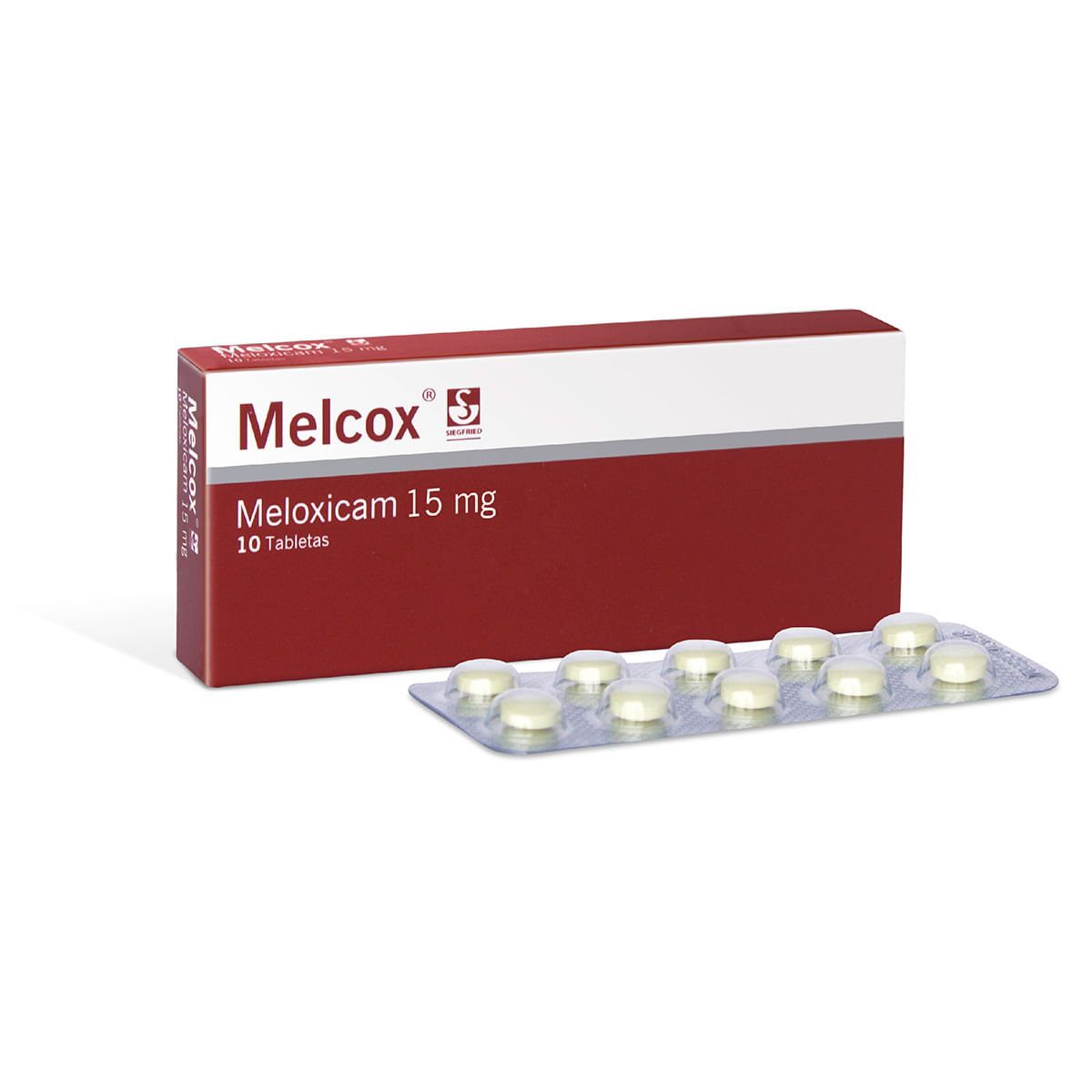 Melcox 15 Mg Siegfried Caja X 10 Tabletas.