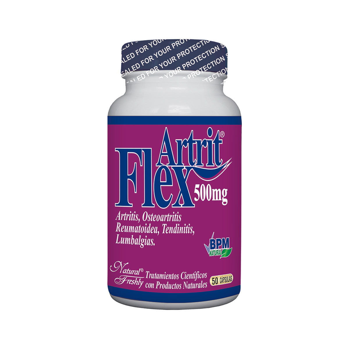 Flex Artrit 500 Mg Natural Freshly Frasco X 50 Cápsulas.