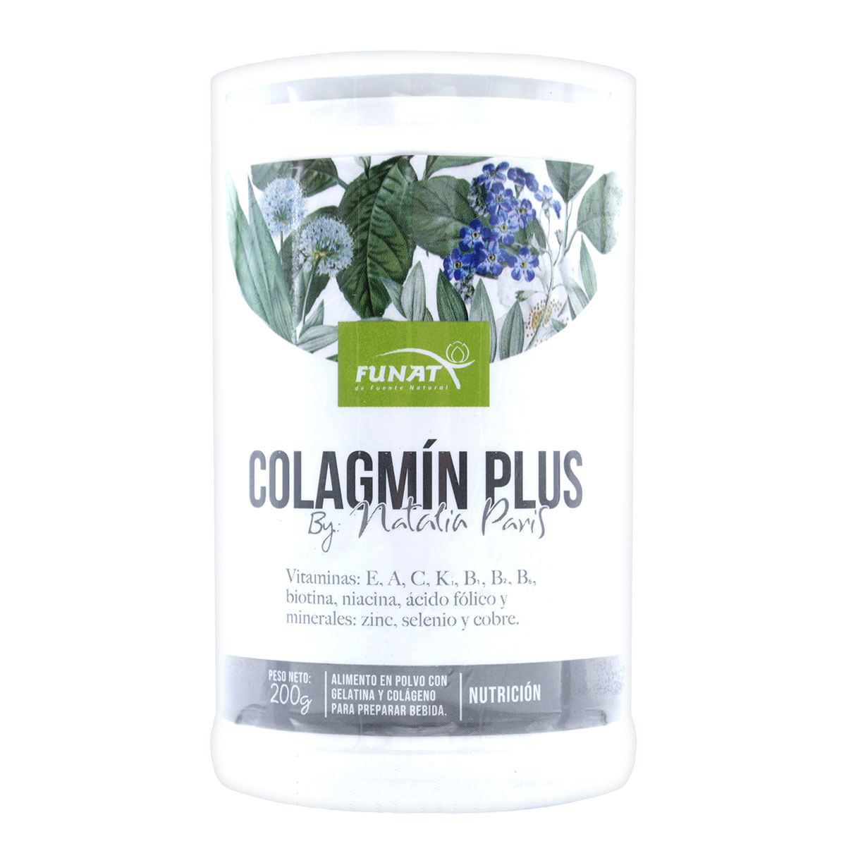Alimento Colagmín Plus Funat Polvo Frasco x 200 g