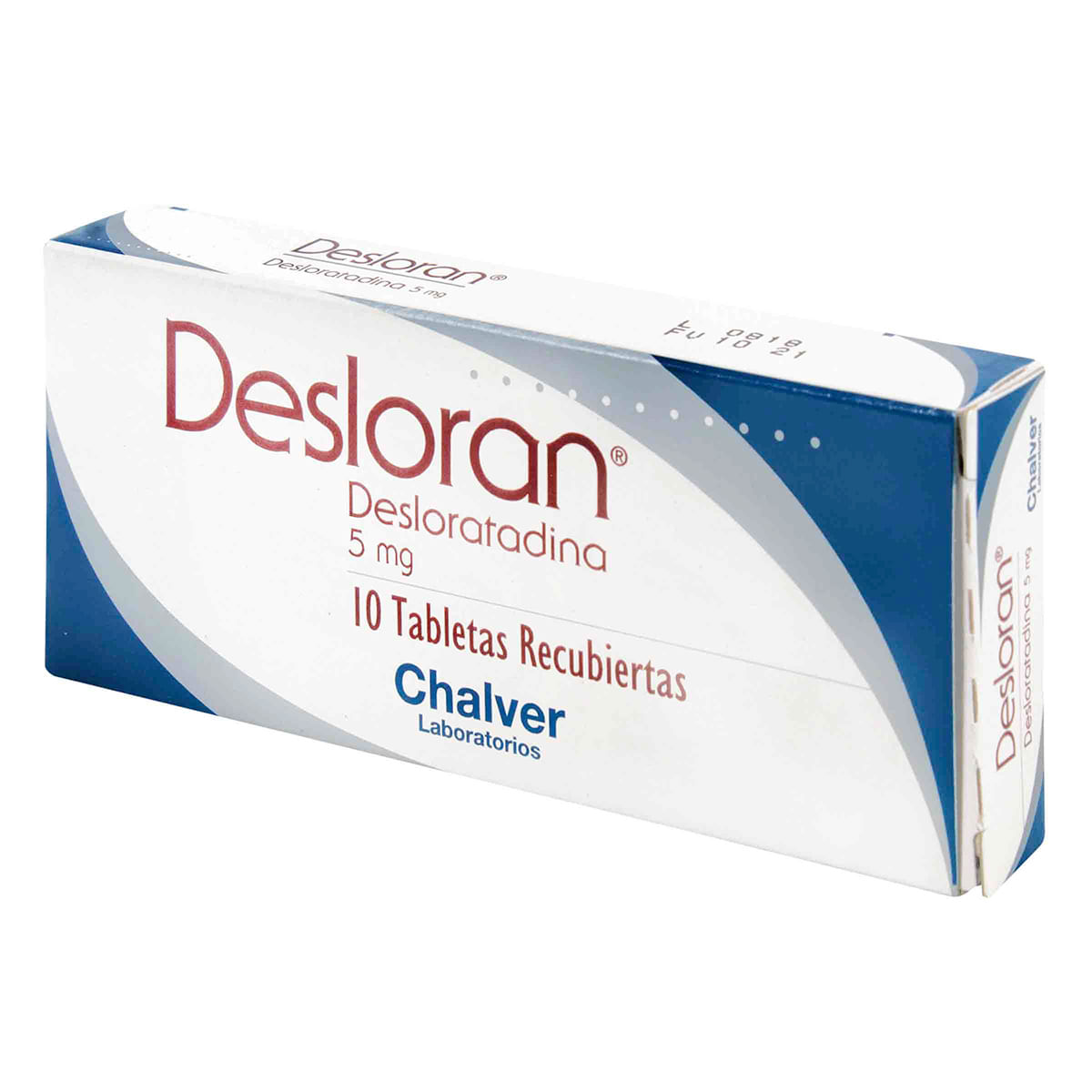Desloran 5 Mg Chalver Caja X 10 Tabletas.