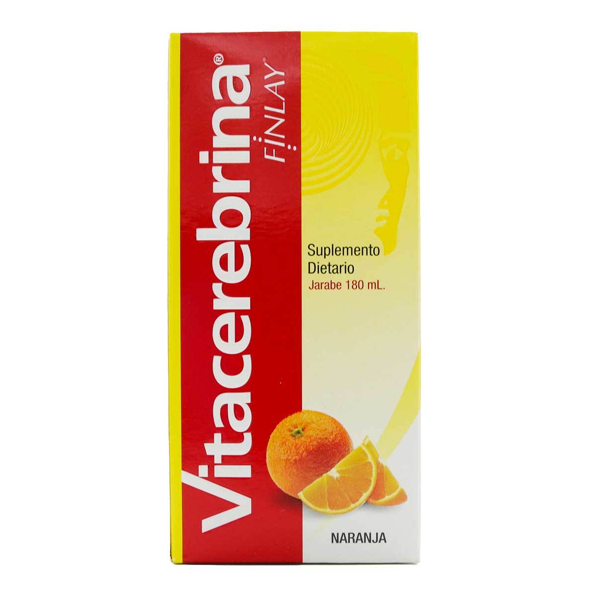 Suplemento Dietario Vitacerebrina Finlay Naranja Frasco X 180 Ml.