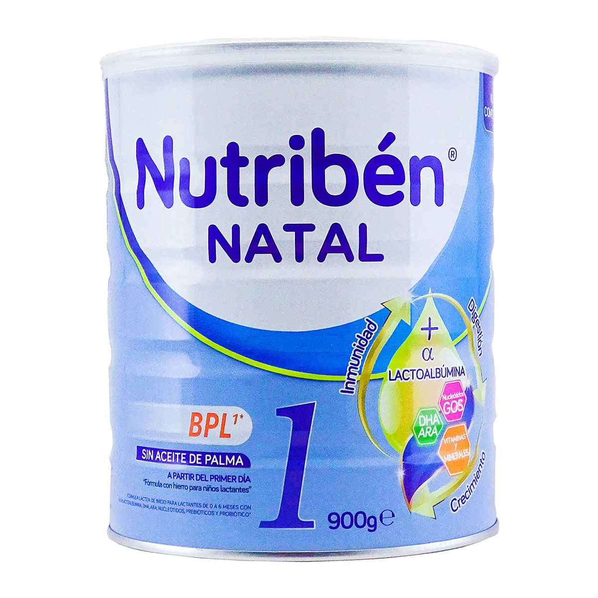 Fórmula Láctea Nutribén Natal 1 Tarro X 900 G.