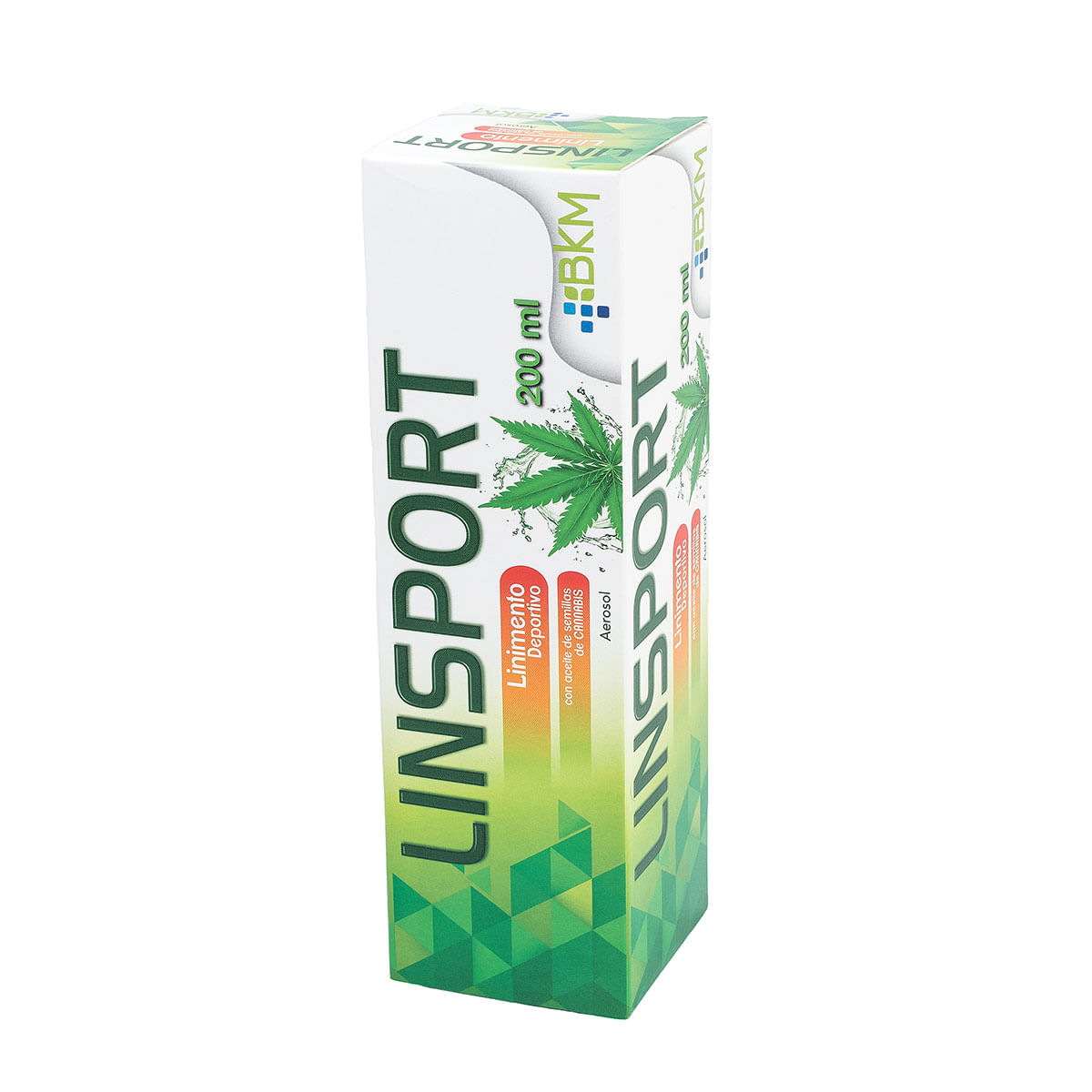 Linimento Deportivo Linsport BKM Pharma Aerosol x 200 mL