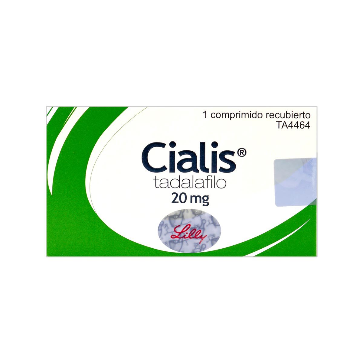 Cialis 20 Mg Lilly Caja X 1 Comprimido Recubierto.