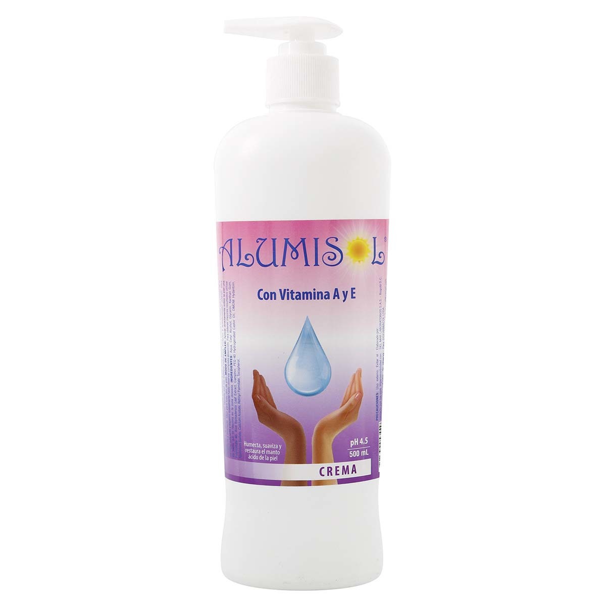 Crema Alumisol Frasco X 500 Ml.