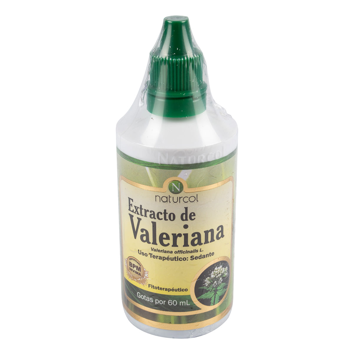 Sedante Naturcol Extracto Valeriana Gotas Frasco X 60 Ml.