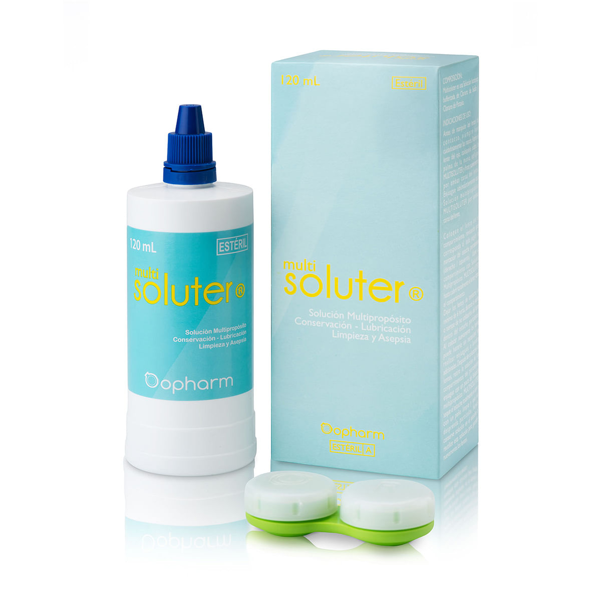 Solución Multipropósito Multi Soluter Opharm Frasco X 120 Ml.