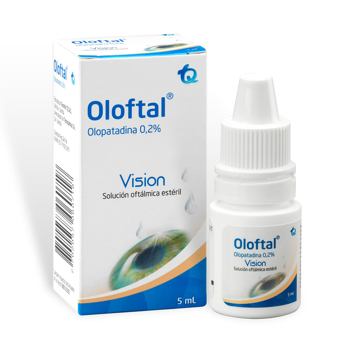 Solución Oftálmica Oloftal 0.2% Tecnoquímicas Frasco X 5 Ml.