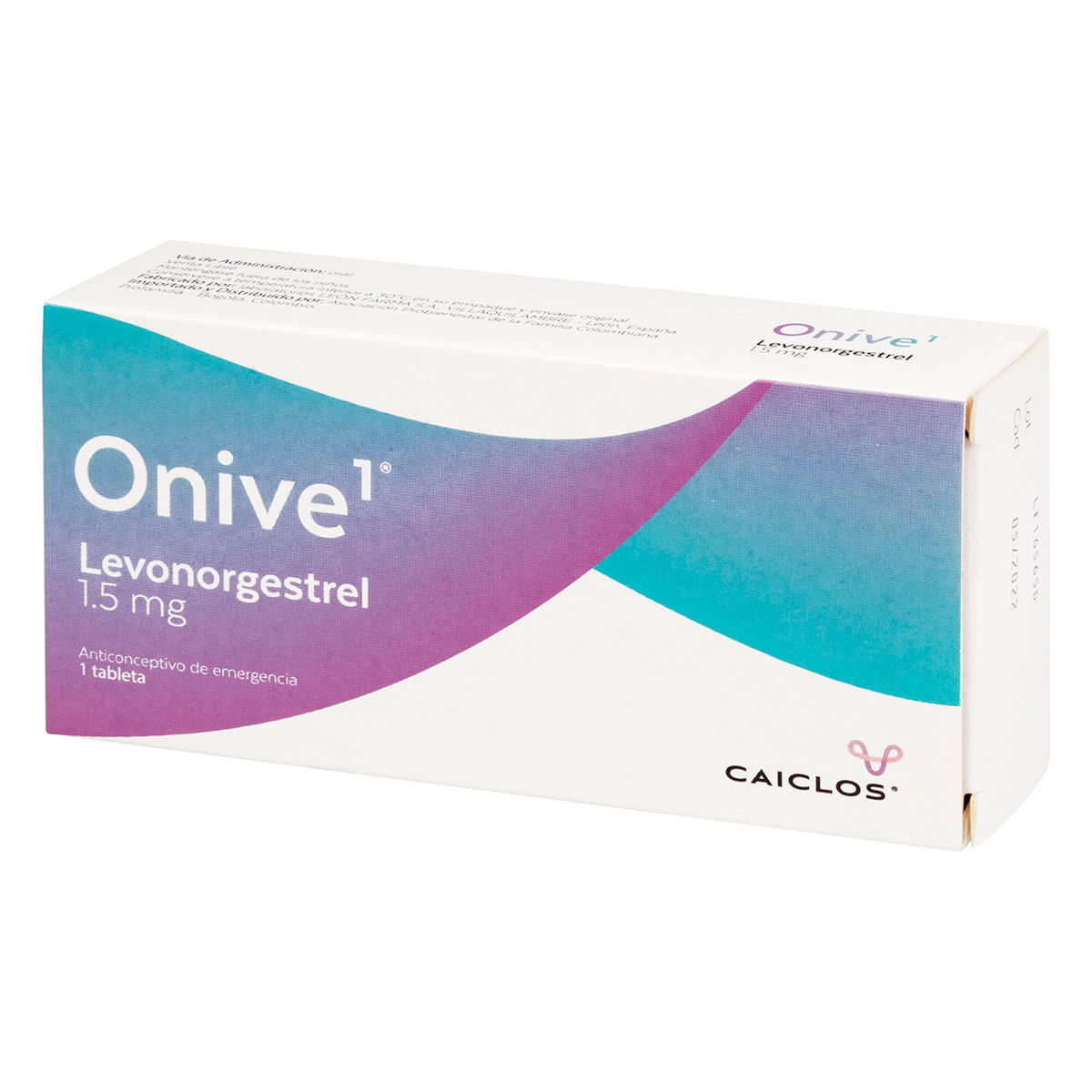 Onive-1 1.5 Mg Caiclos Caja X 1 Tableta.
