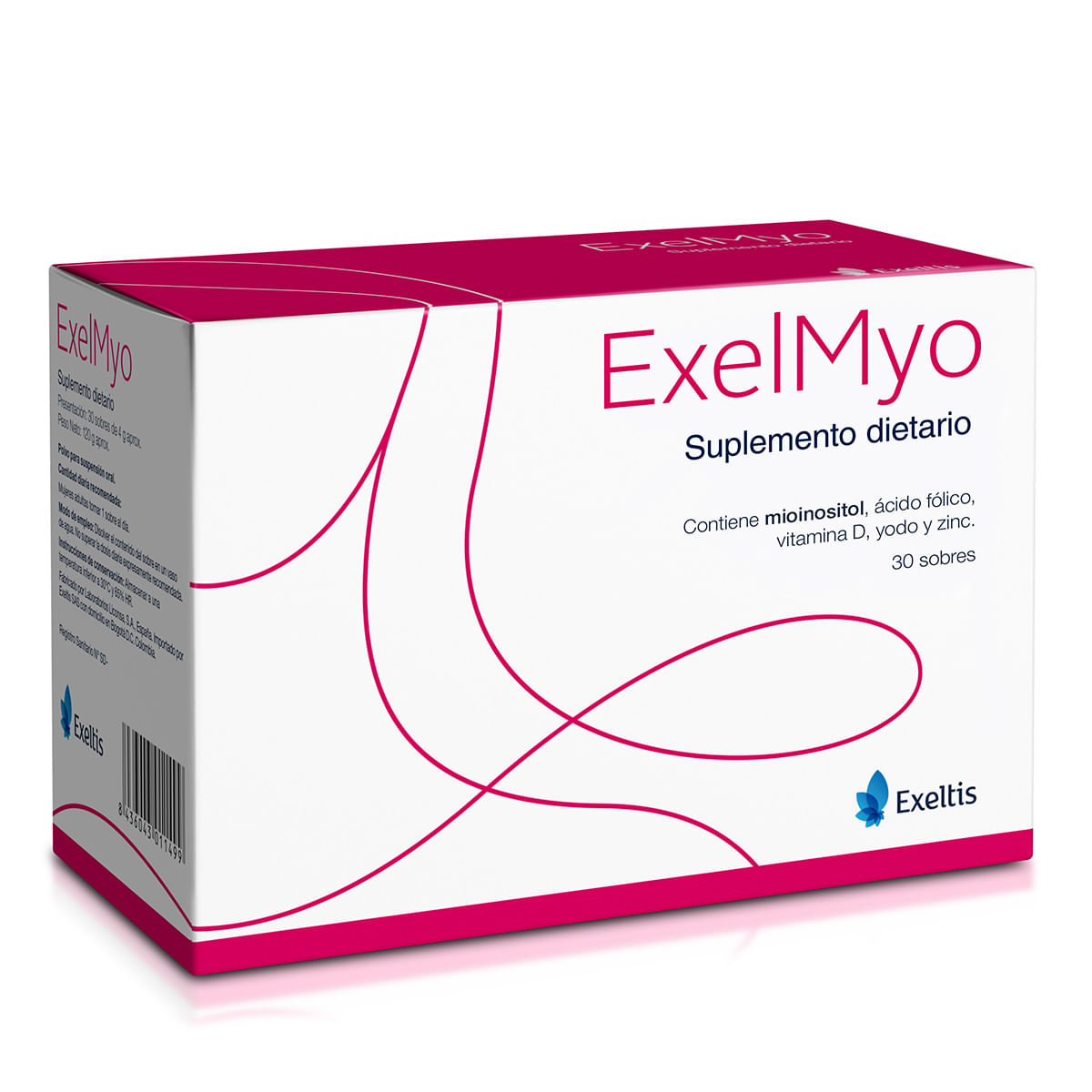 Suplemento Dietario Exelmyo Exeltis Caja X 30 Sobres.