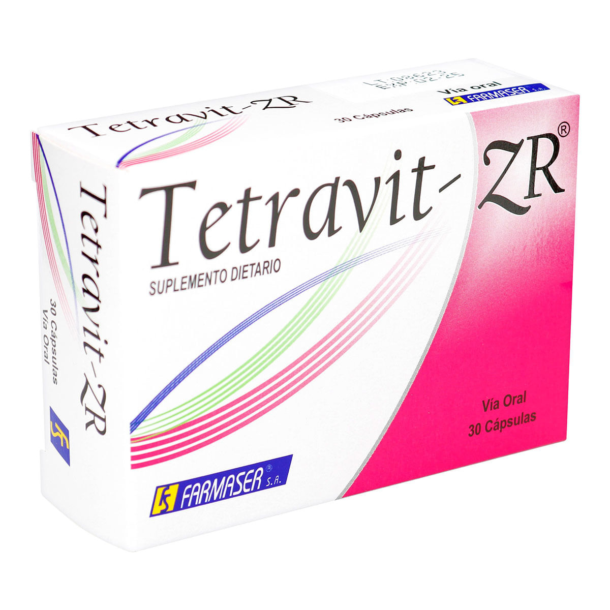 Suplemento Dietario Tetravit-Zr Farmaser Caja X 30 Cápsulas.