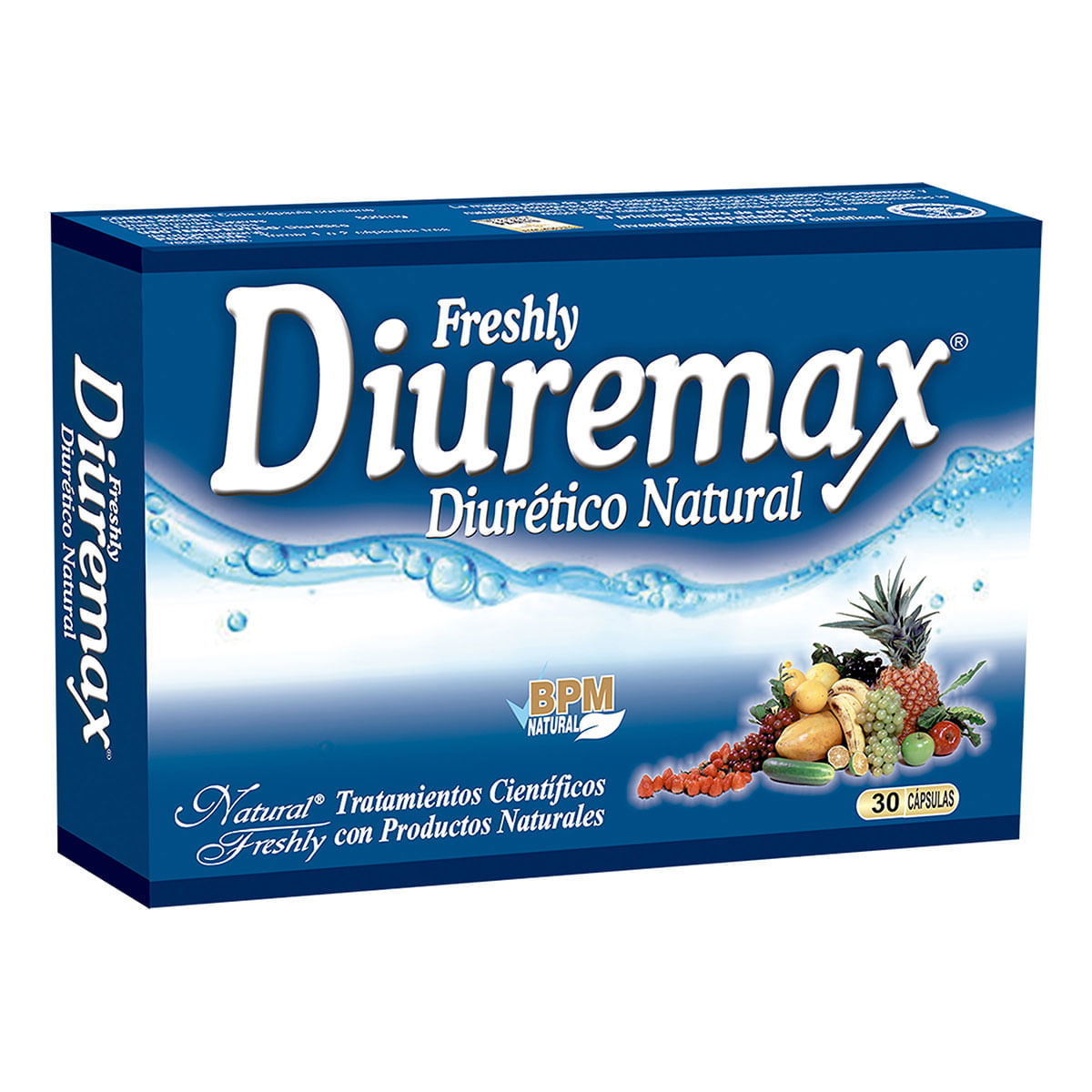 Diuremax Natural Freshly Caja X 30 Cápsulas.