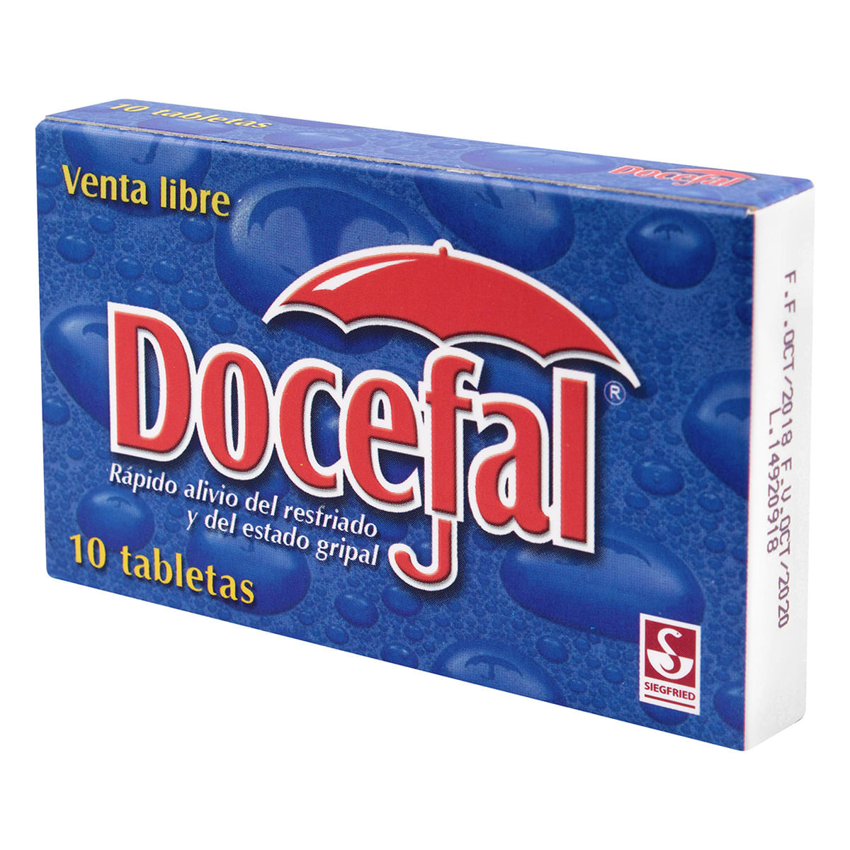 Docefal Siegfried Caja X 10 Tabletas.