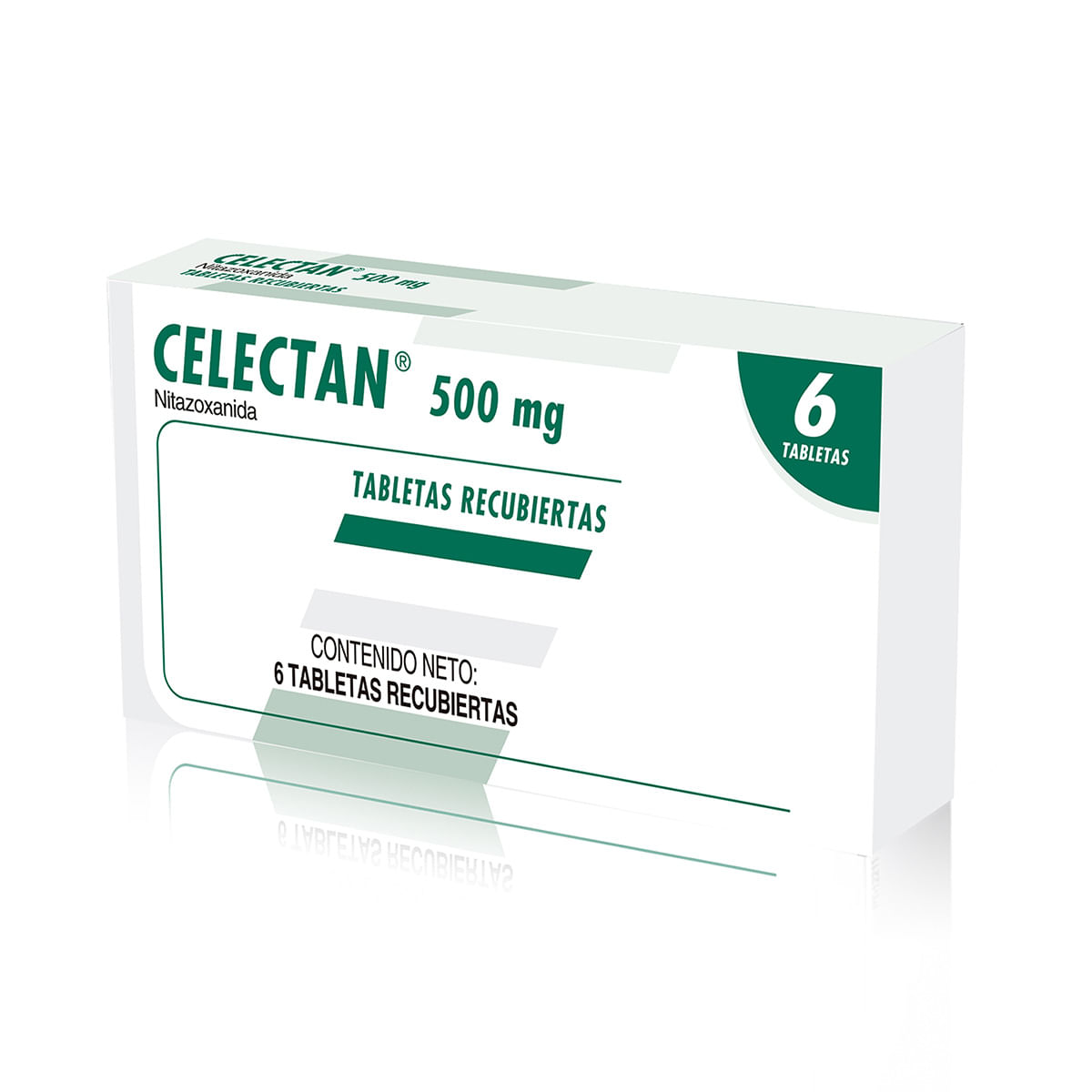 Celectan 500 Mg Caja X 6 Tabletas Recubiertas.