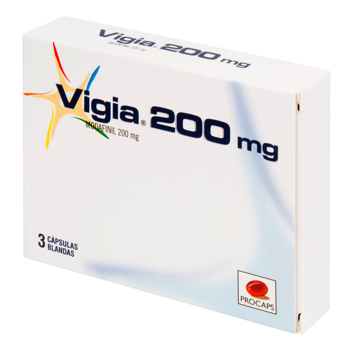 Vigia 200 Mg Procaps Caja X 3 Cápsulas Blandas.