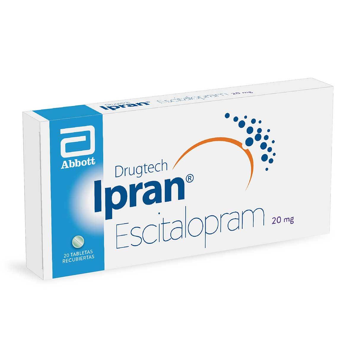 Ipran 20 Mg Abbott Caja X 20 Tabletas Recubiertas.