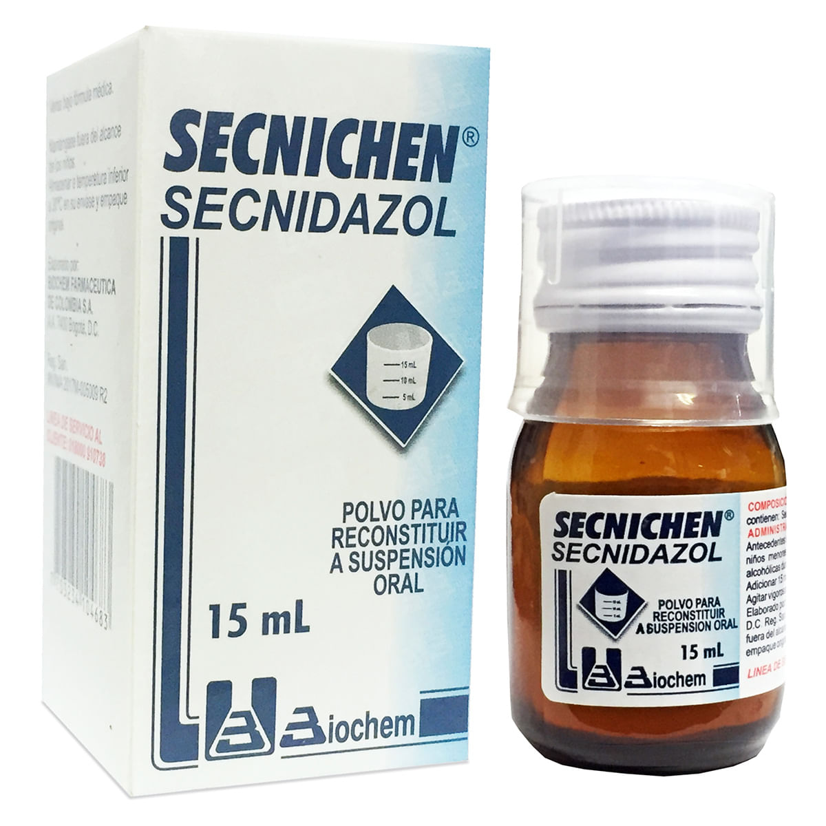 Polvo Para Reconstituir A Suspensión Oral Secnichen Biochem Frasco X 15 Ml