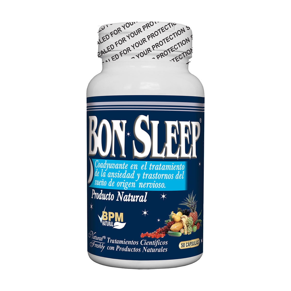Bon Sleep Natural Freshly Frasco x 50 Cápsulas