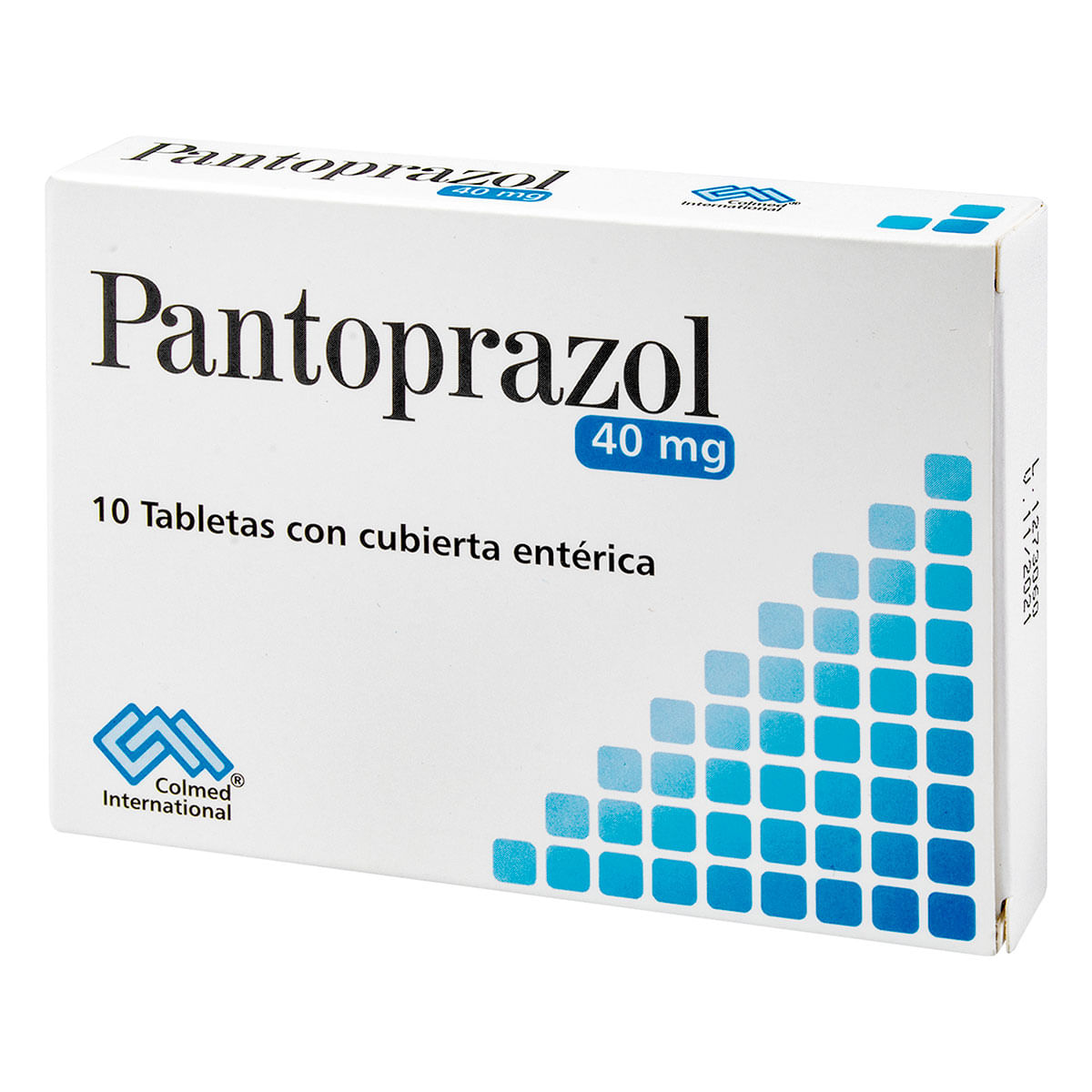 Pantoprazol 40 Mg Colmed Caja X 10 Tabletas Cubiertas.
