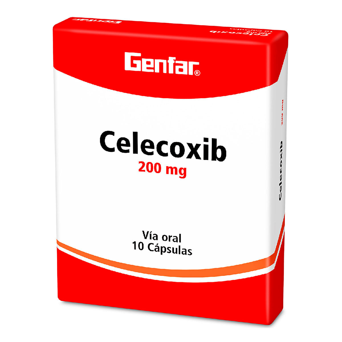 Celecoxib 200 Mg Genfar Caja X 10 Cápsulas.