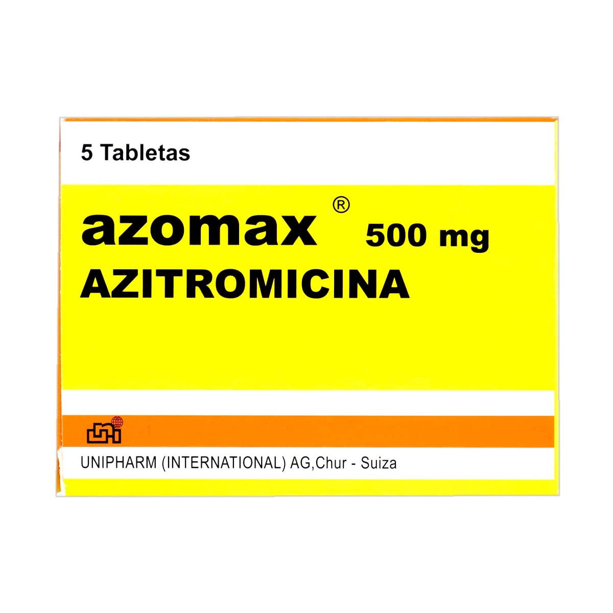 Azomax 500 Mg Unipharm Caja X 5 Tabletas.