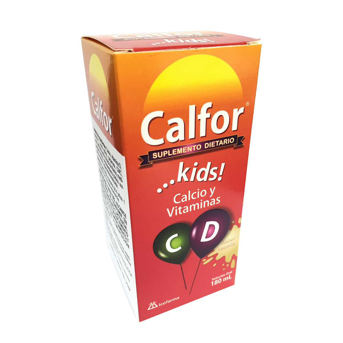 Suplemento Dietario Calfor Kids Icofarma Frasco x 180 mL