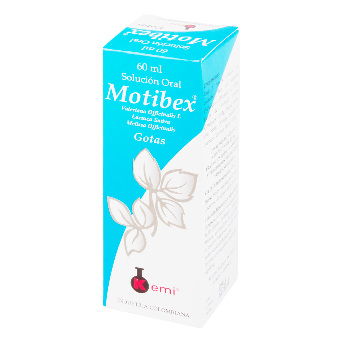 Solución Oral Motibex Kemi Gotas Frasco X 60 Ml.