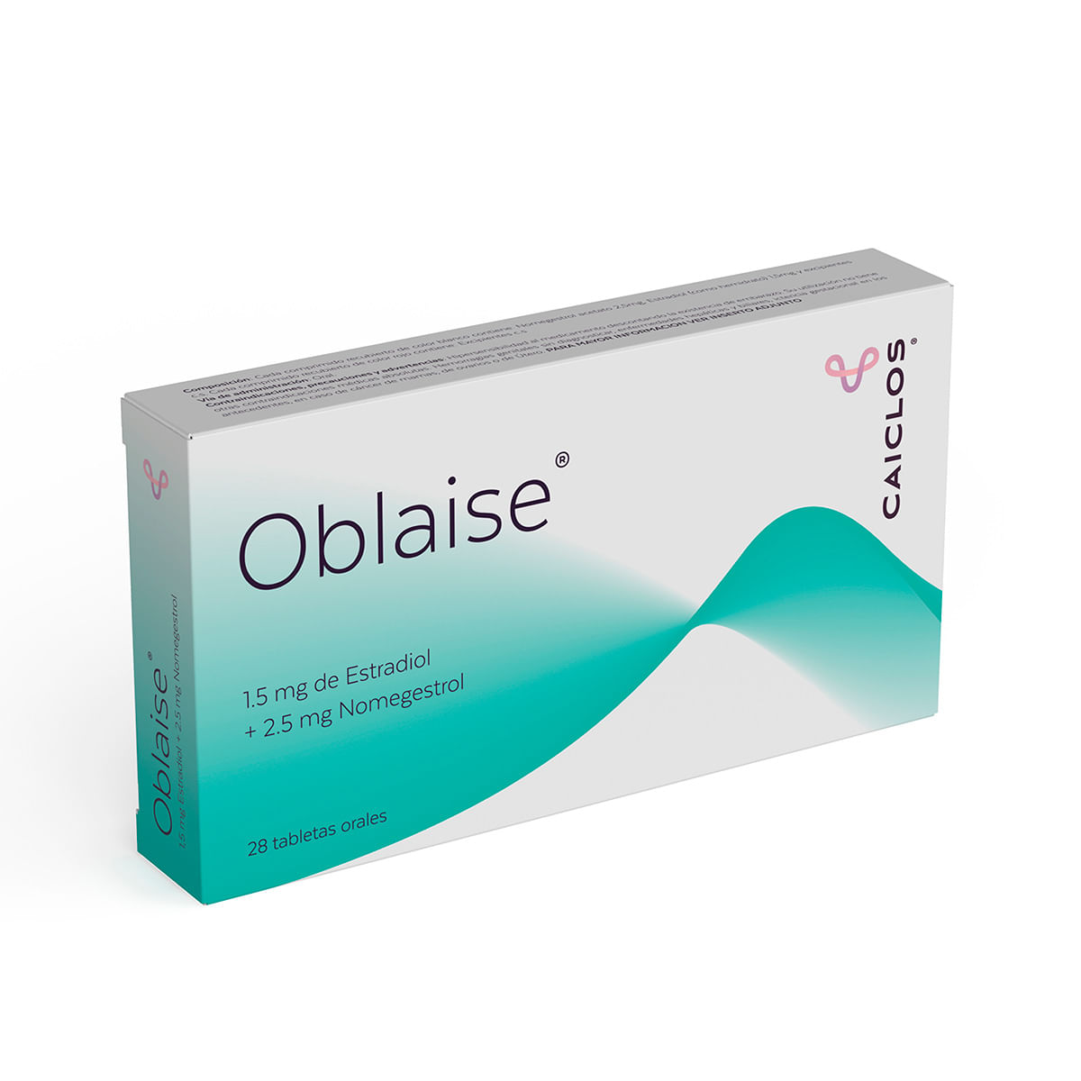 Oblaiser 2.5 Mg/1.5 Mg Caiclos Caja X 28 Comprimidos.