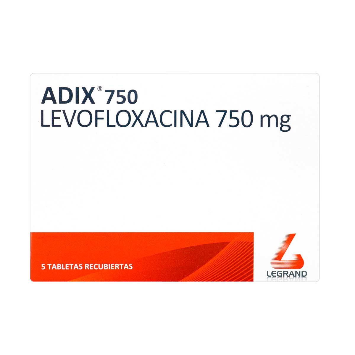 Adix 750 Mg Legrand Caja X 5 Tabletas Recubiertas.