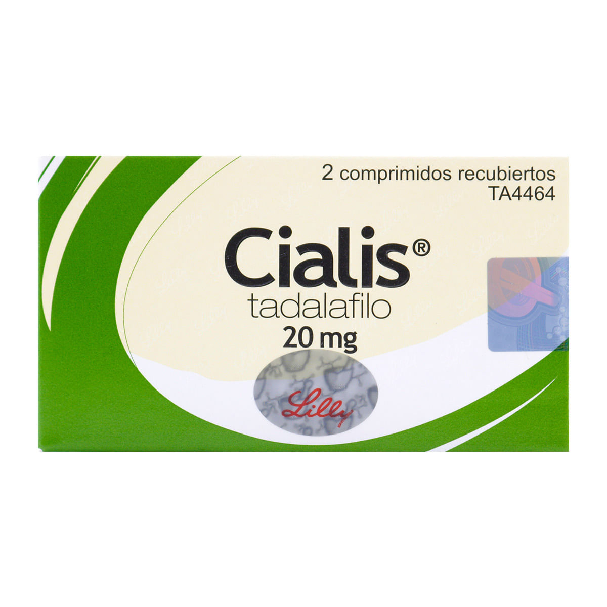 Cialis 20 Mg Lilly Caja X 2 Comprimidos Recubiertos.