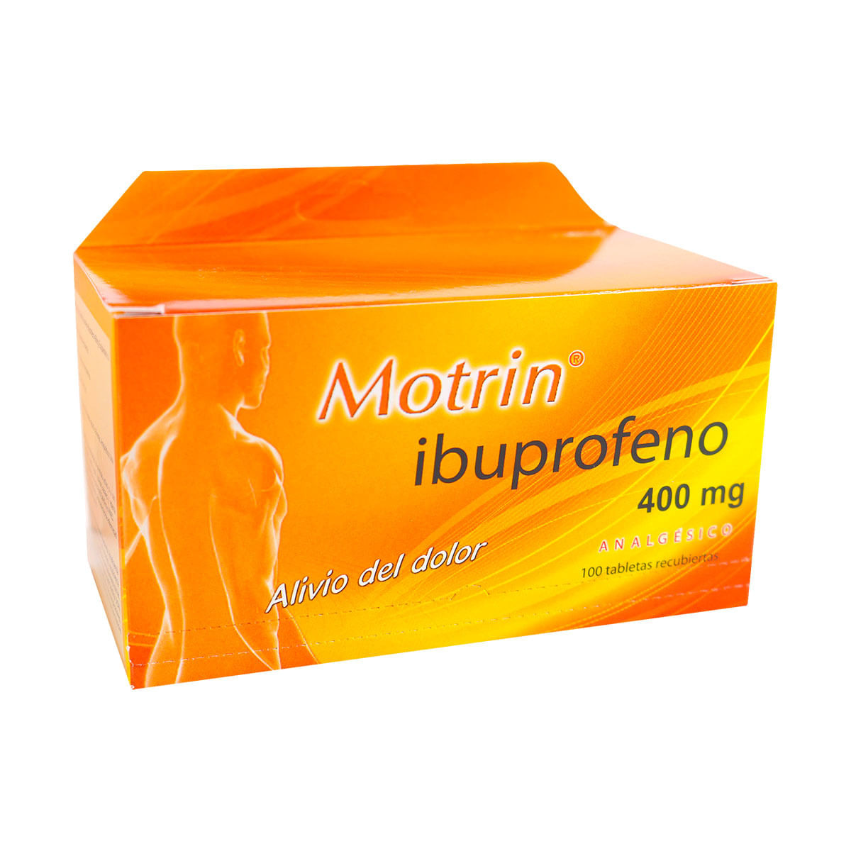 Motrin 400 Mg Pfizer Caja X 100 Tabletas Recubiertas.