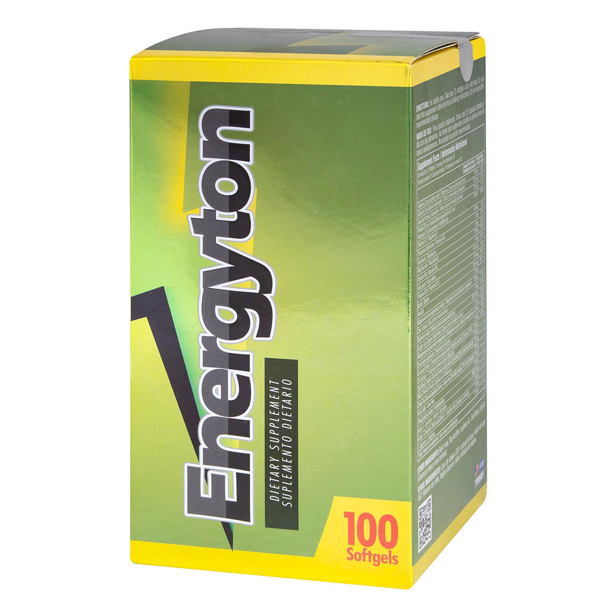 Suplemento Dietario Energyton Plus Frasco X 100 Softgels.