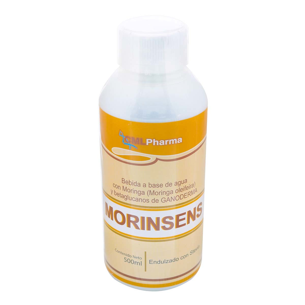 Bebida Con Moringa Y Ganoderma Cml Frasco X 500 Ml.