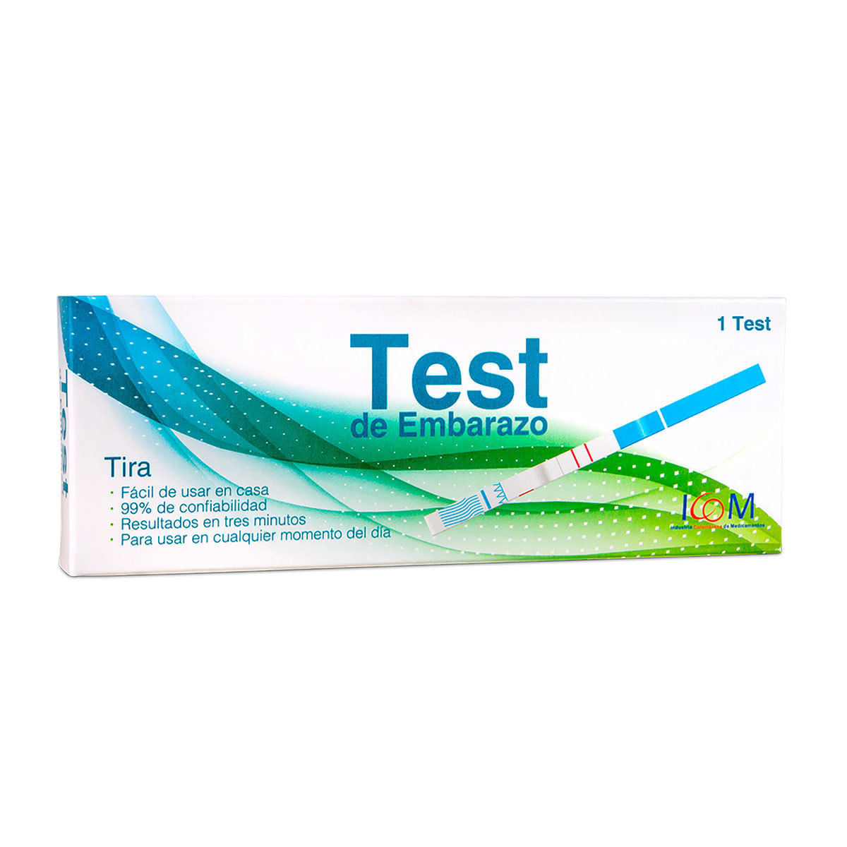Test De Embarazo Icom Tira Caja X 1 Ud.