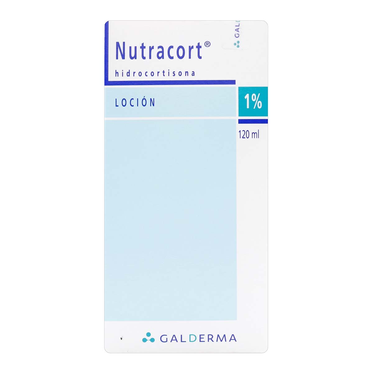 Loción Nutracort 1% Galderma Frasco X 120 Ml.