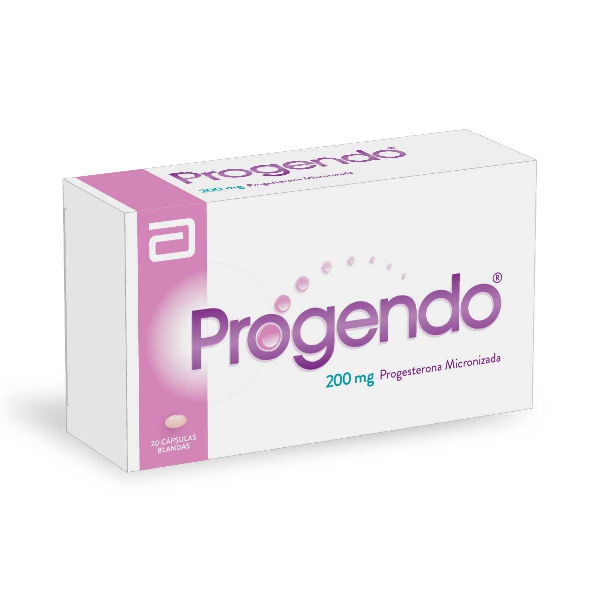 Progendo 200 Mg Abbott Caja X 20 Cápsulas Blandas.