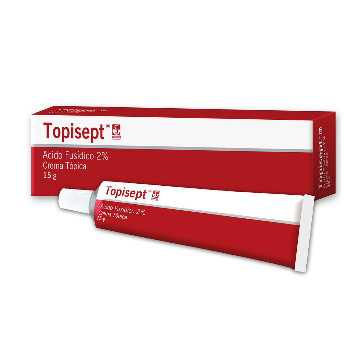 Crema Tópica Topisept 2% Siegfried Tubo X 15 G.