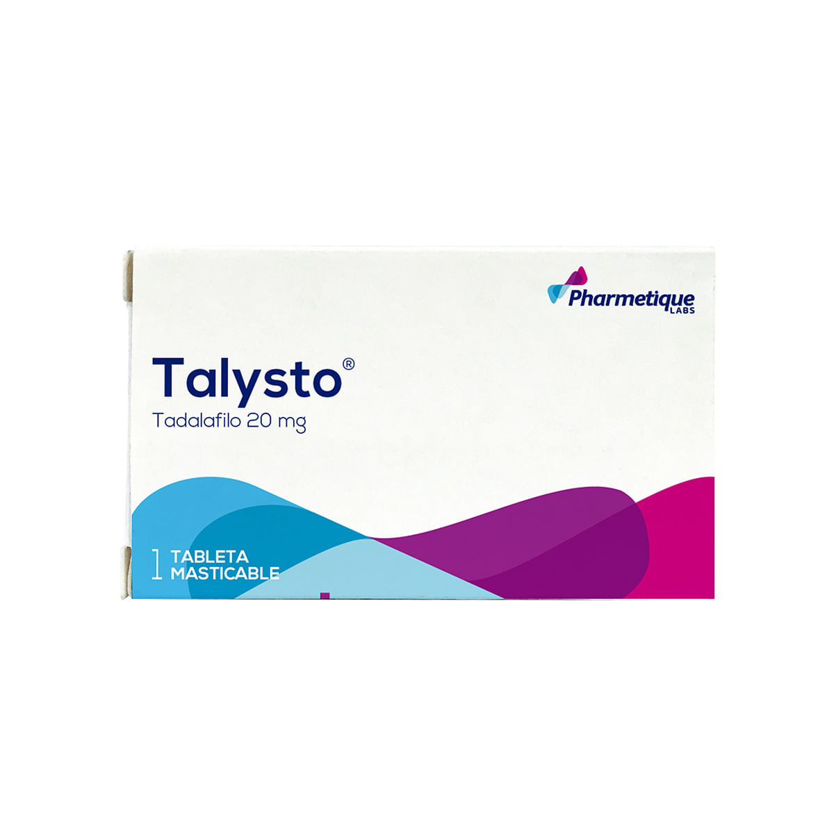 Talysto 20 Mg Pharmetique Caja X 1 Tableta Masticable.