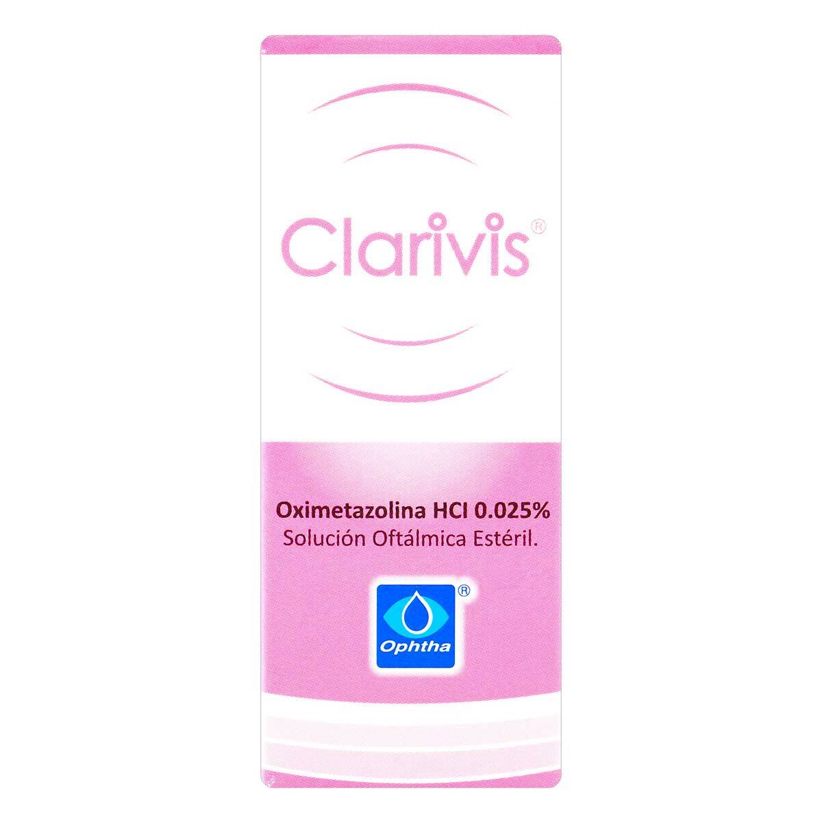 Solución Oftálmica Clarivis 0.025% Ophtha Frasco X 5 Ml.