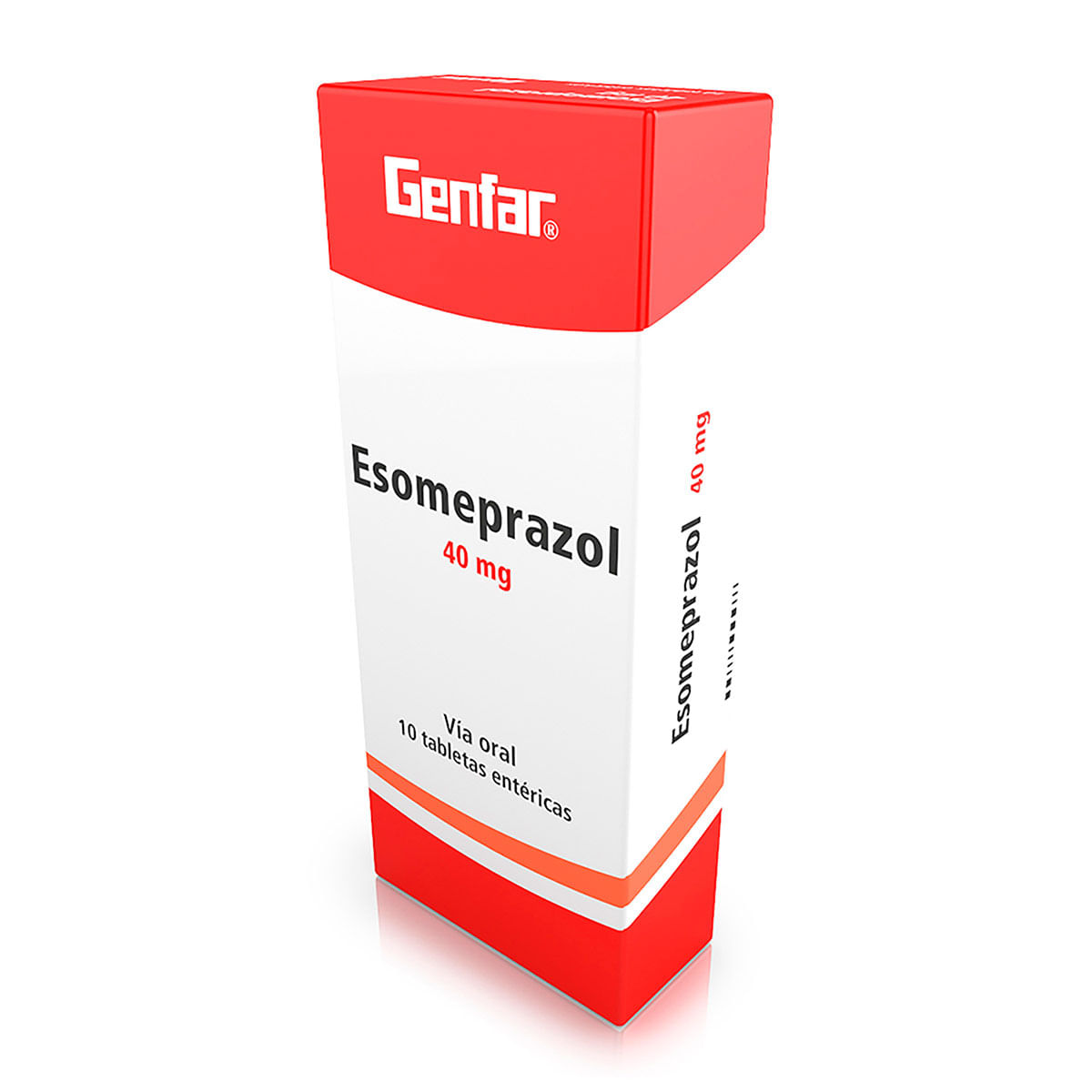 Esomeprazol 40 Mg Genfar Caja X 10 Tabletas.