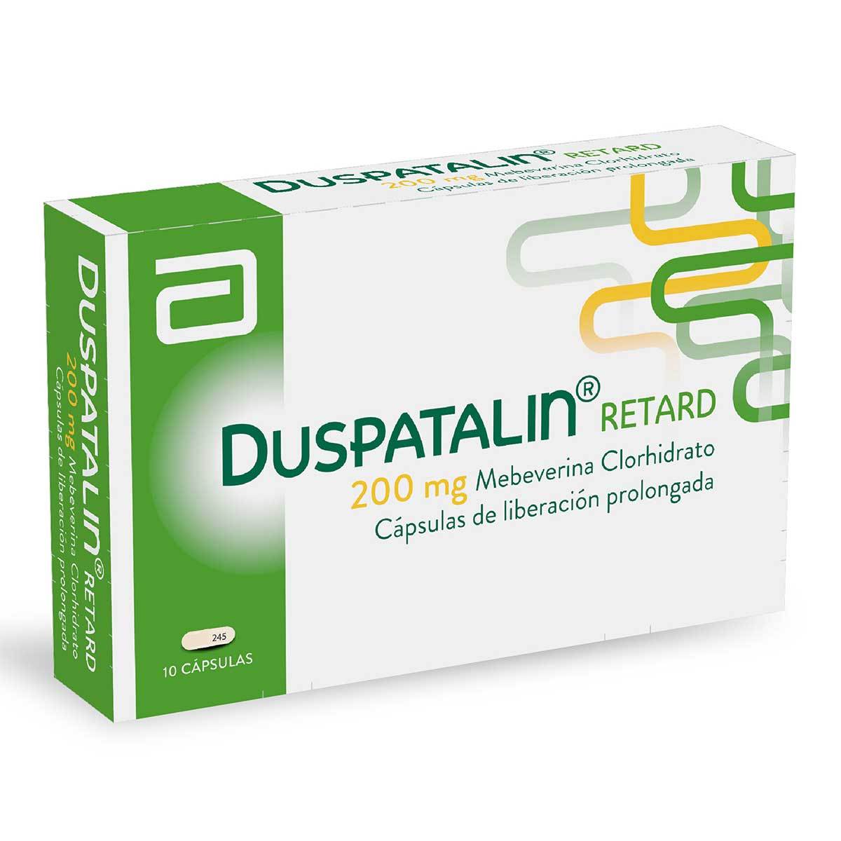 Duspatalin Retard 200 Mg Abbott Caja X 10 Cápsulas.